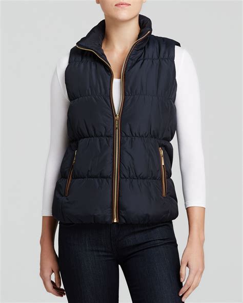 nwt michael kors womens puffer vest|Quilted Puffer Vest .